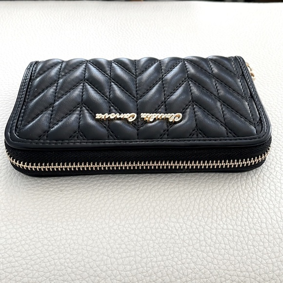 Host Pick 🌟 ASOS Claudia Canova Black Zip Around Quilted Wallet NWT - Picture 9 of 9